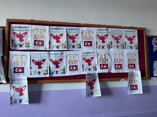 29 EKİM CUMHURİYET BAYRAMINDA KODLUYORUZ BAYRAMIMIZI KUTLUYORUZ